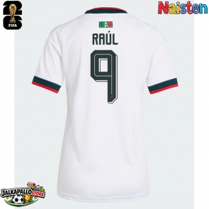 Meksiko Raul Jimenez #9 Vieraspaita Naisten MM-kisat 2026 Lyhythihainen